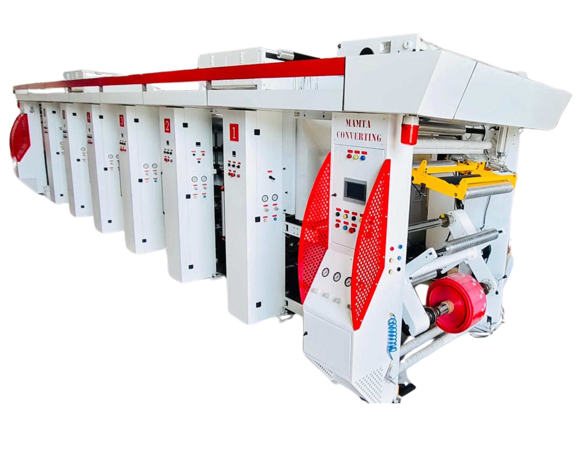 Shafted Rotogravure Printing Machine