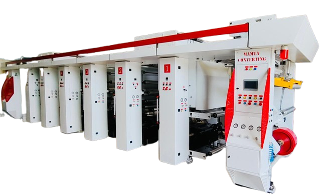 Shaft Less Rotogravure with Auto Turret